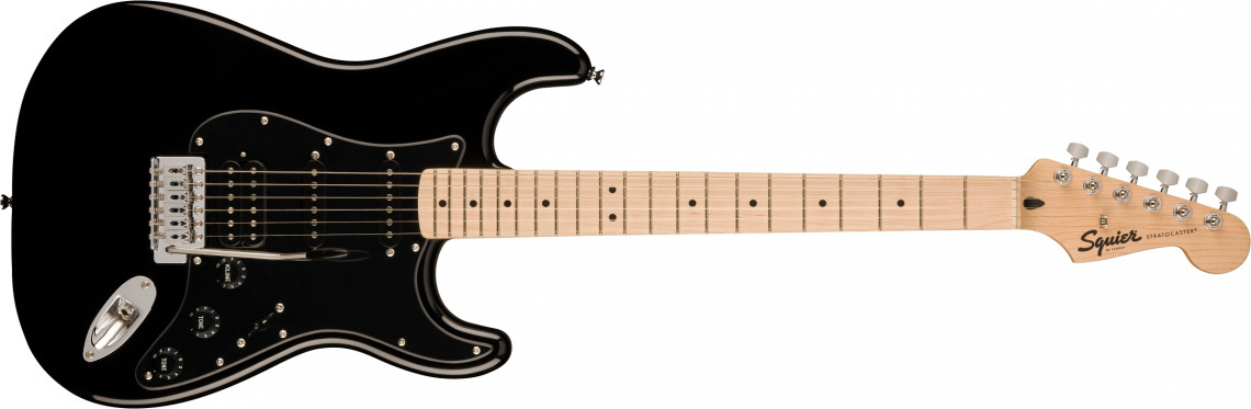 Fender Squier Sonic Stratocaster HSS - Black