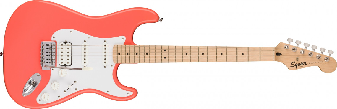 Fender Squier Sonic Stratocaster HSS - Tahitian Coral