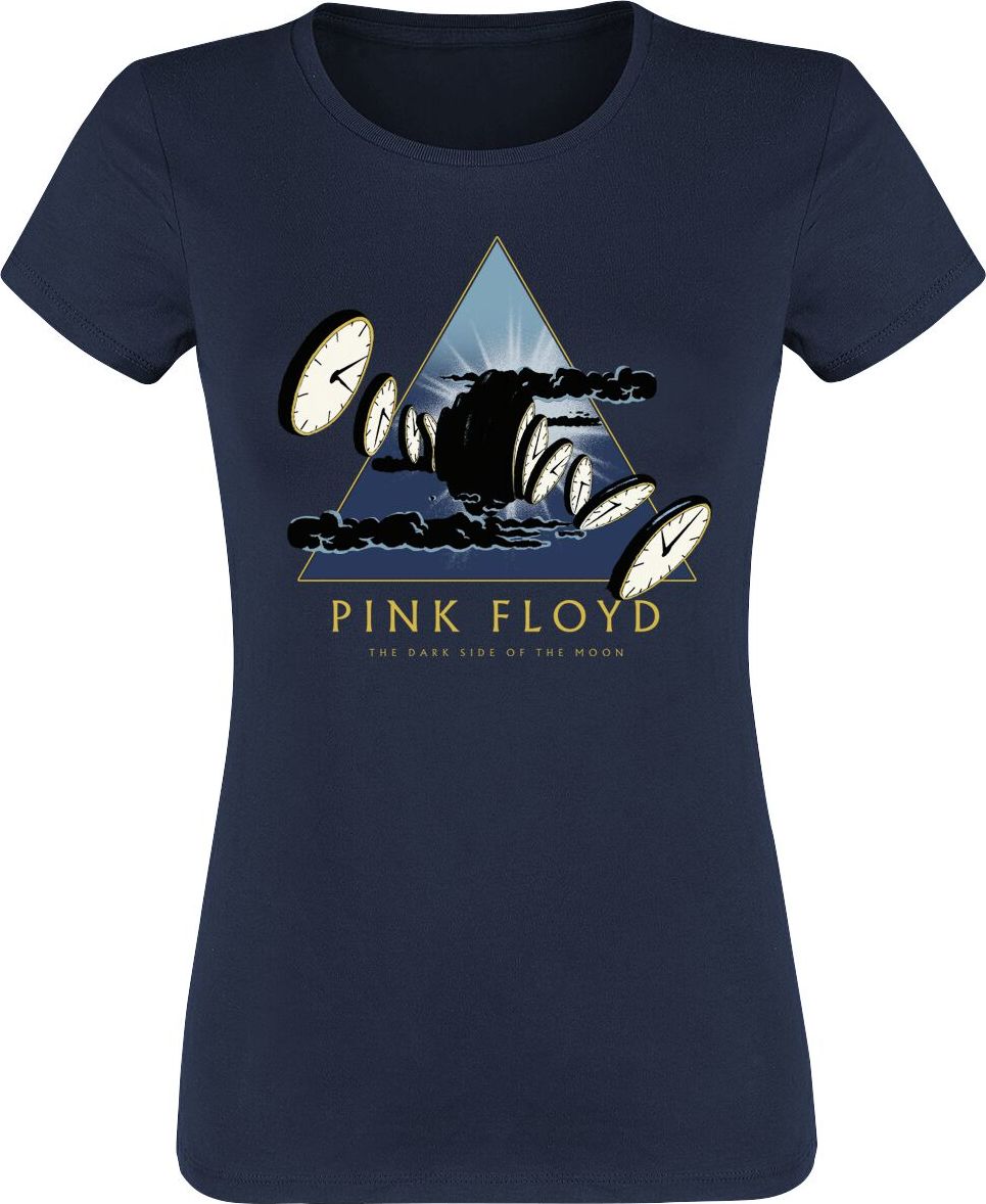 Pink Floyd The Dark Side Of The Moon 50th Anniversary Dámské tričko námořnická modrá