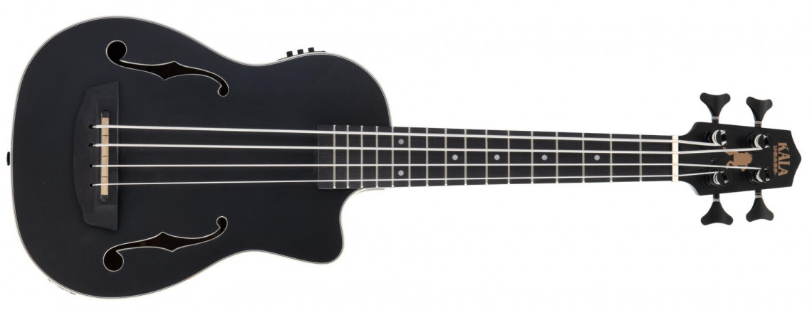 KALA U-Bass Journeyman Fretted - Matte Black