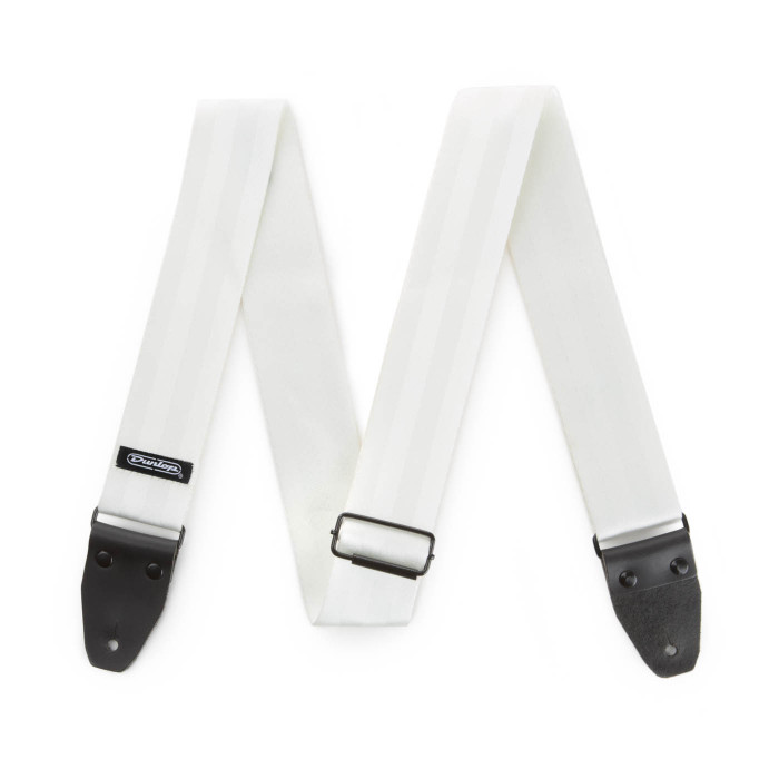 Dunlop DST7001 Deluxe Seatbelt Strap White