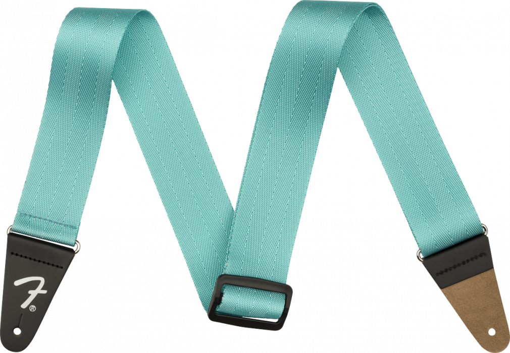 Fender 2" Am Pro Seat Belt Strap, Miami Blue