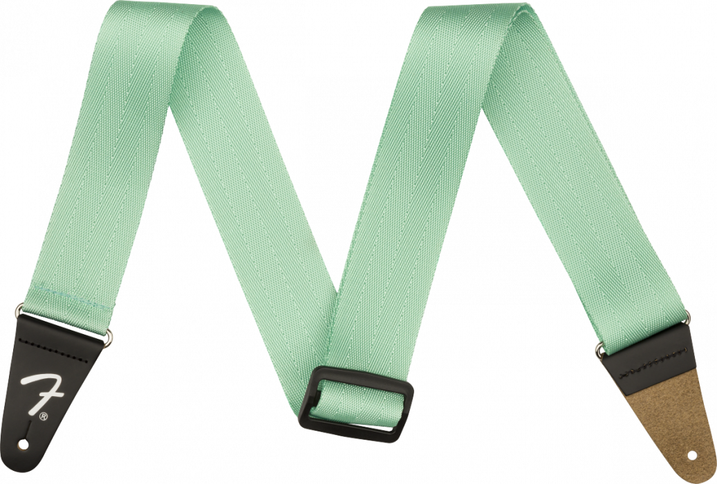 Fender 2" Am Pro Seat Belt Strap, Mystic Surf Green