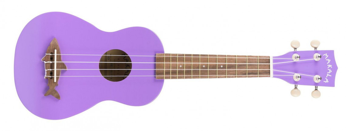 KALA Shark Soprano Ukulele Sea Urchin Purple