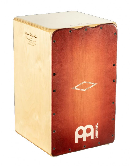 Meinl AESLRB Artisan Edition Cajon Soleá Line - Dark Red Burst