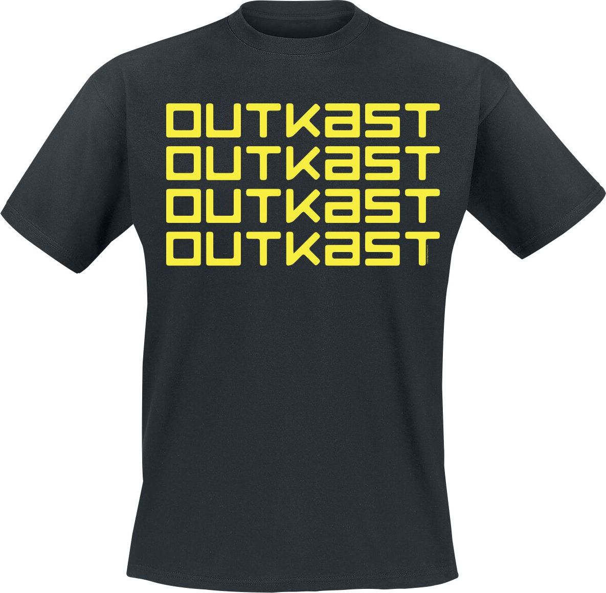 OutKast Logo Repeat Tričko černá