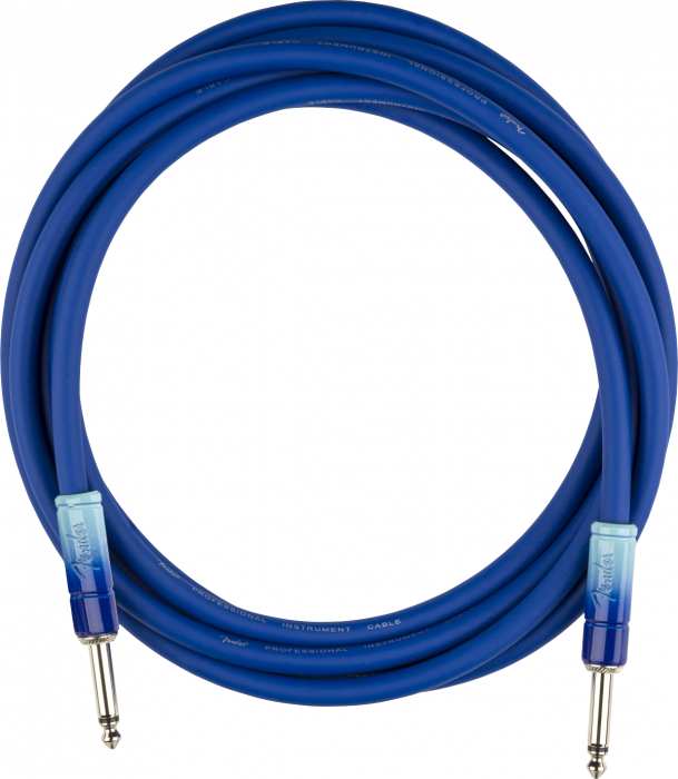 Fender Ombré Cable, Belair Blue, 3m