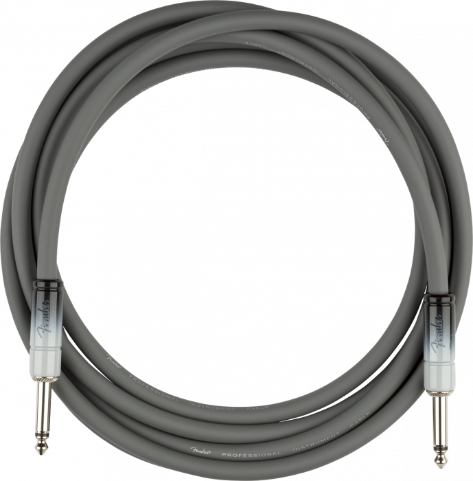 Fender Ombré Cable, Silver Smoke, 3m