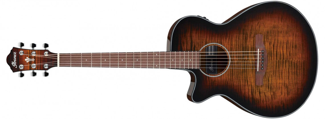 Ibanez AEG70L-TIH - Tiger Burst High Gloss