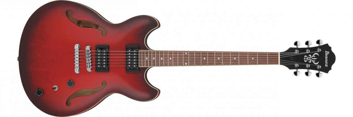 Ibanez AS53-SRF - Sunburst Red Flat