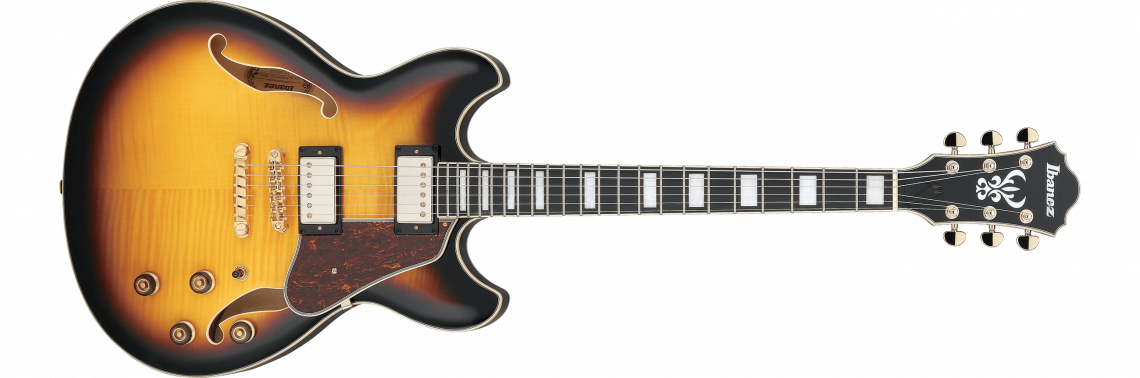 Ibanez AS93FM-AYS - Antique Yellow Sunburst