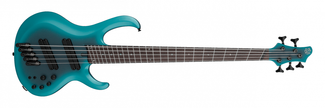 Ibanez BTB605MS-CEM - Cerulean Aura Burst Matte