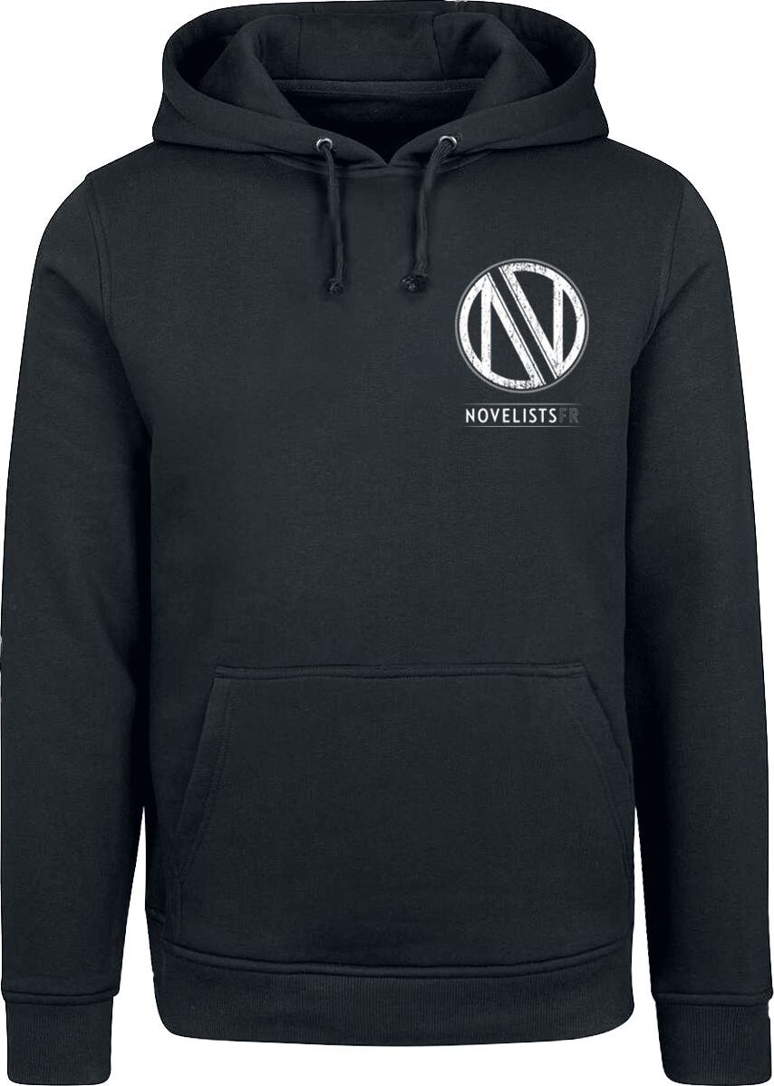 Novelists Logo Mikina s kapucí černá