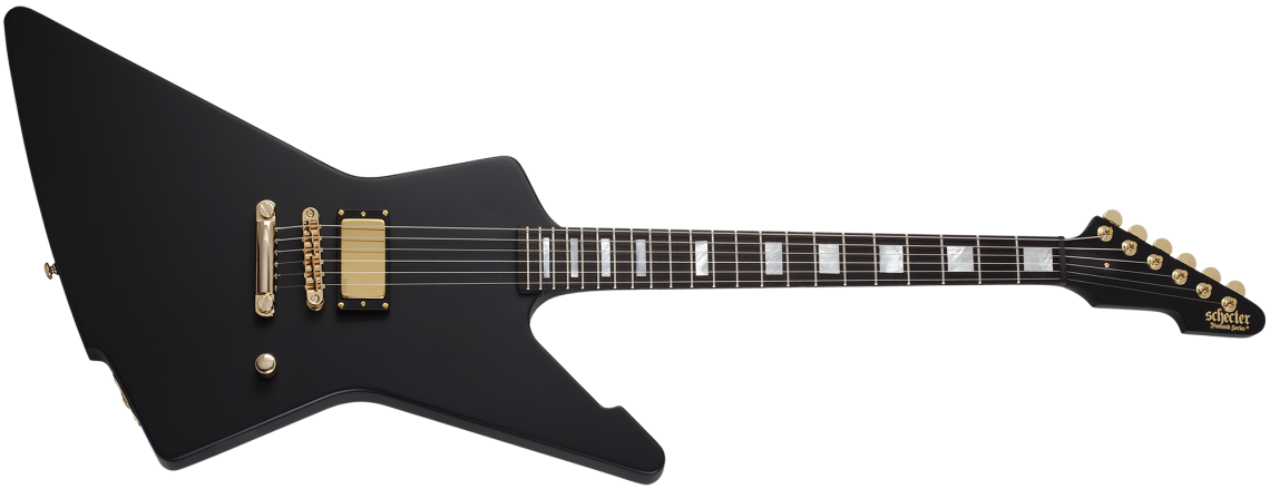 Schecter Cesar Soto E-1 - Satin Black