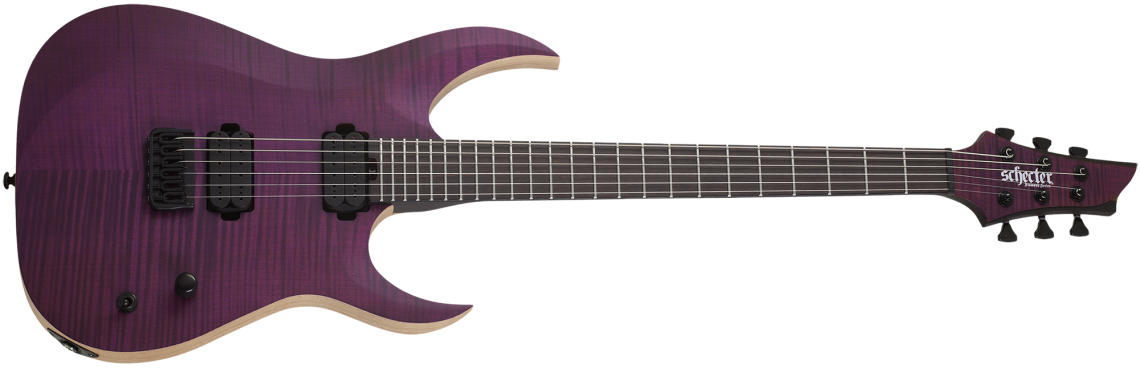 Schecter John Browne Tao-6 - Satin Trans Purple