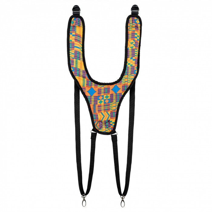 Meinl MDJS1KQ Designer Djembe Strap - Kenyan Quilt