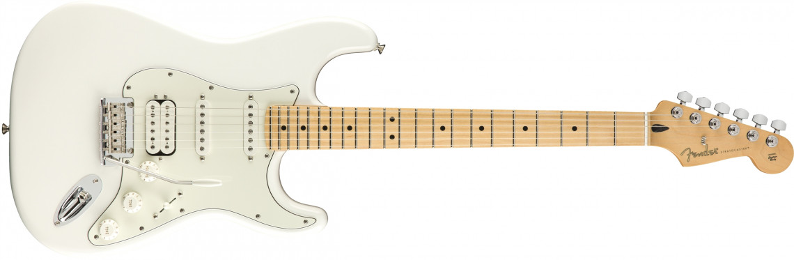 Fender Player Stratocaster HSS Polar White Maple