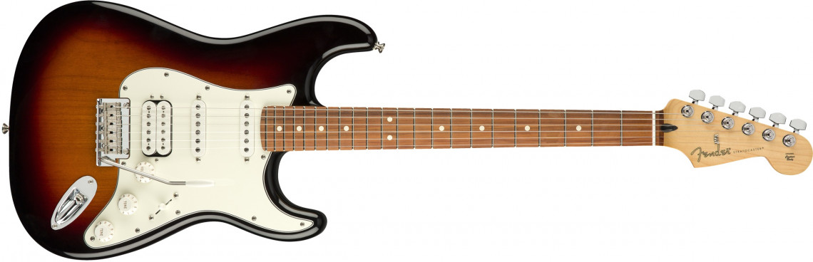 Fender Player Stratocaster HSS 3-Color Sunburst Pau Ferro