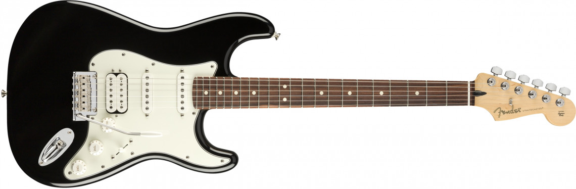 Fender Player Stratocaster HSS Black Pau Ferro
