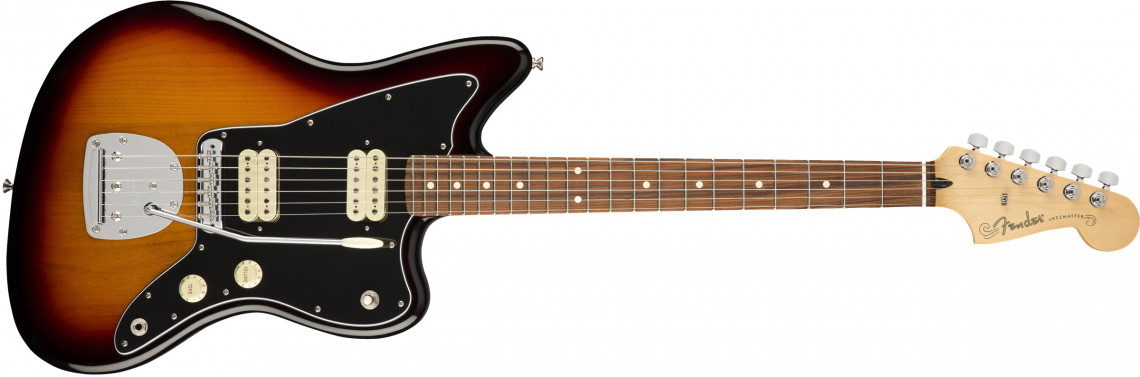 Fender Player Jazzmaster 3-Color Sunburst Pau Ferro