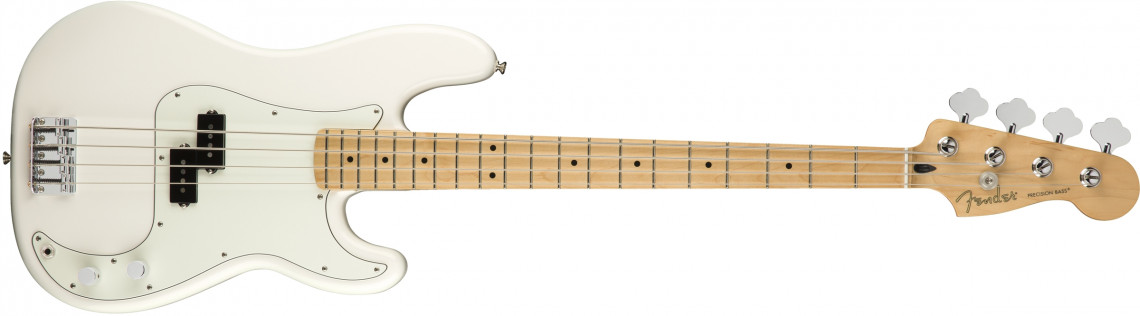 Fender Player Precision Bass Polar White Maple