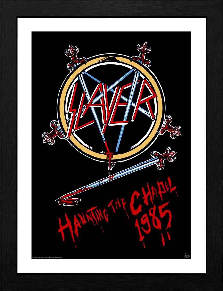 Slayer Haunting The Chapel Zarámovaný obraz standard