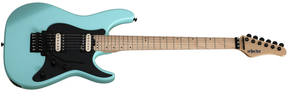 Schecter Sun Valley Super Shredder FR - Sea Foam Green