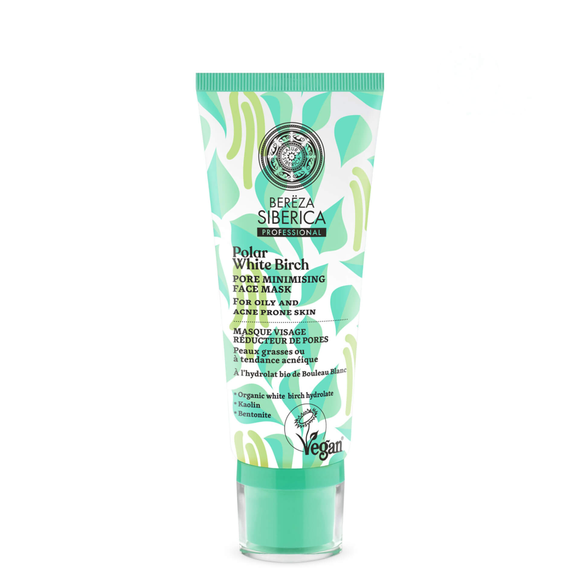 Natura Siberica Berëza Pleťová maska minimalizující póry 100 ml