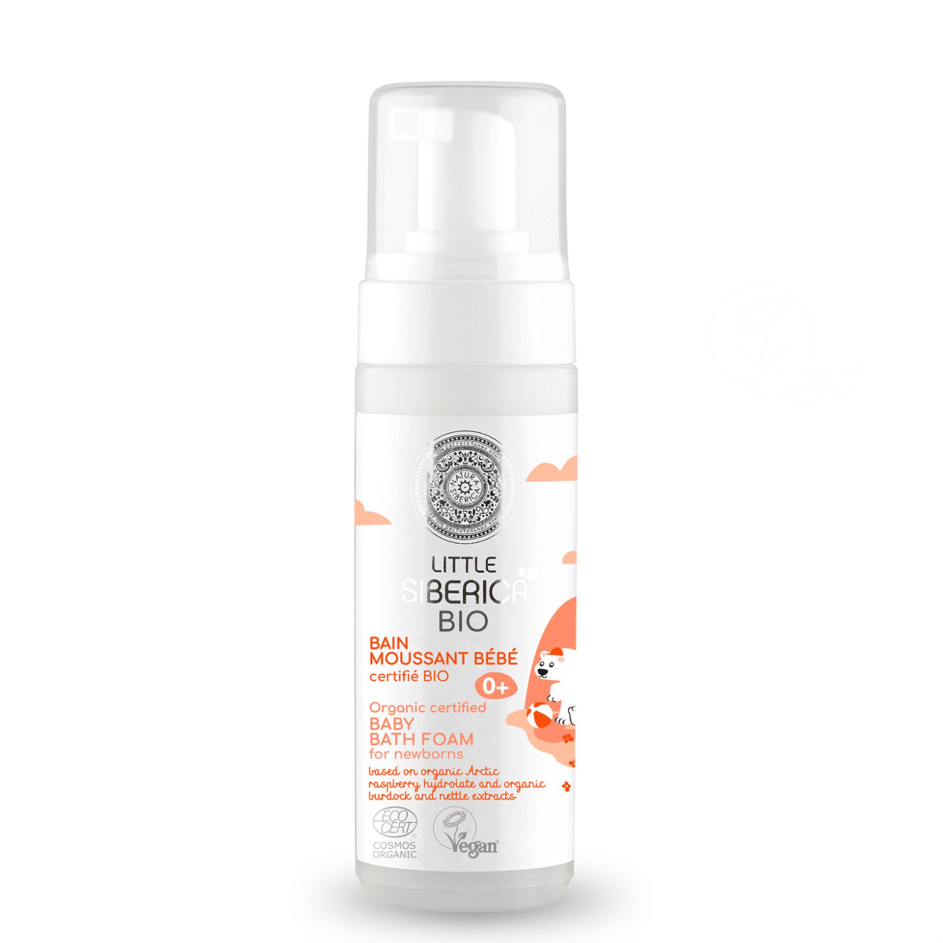 Natura Siberica Little Siberica Mycí pěna pro novorozence a děti 160 ml