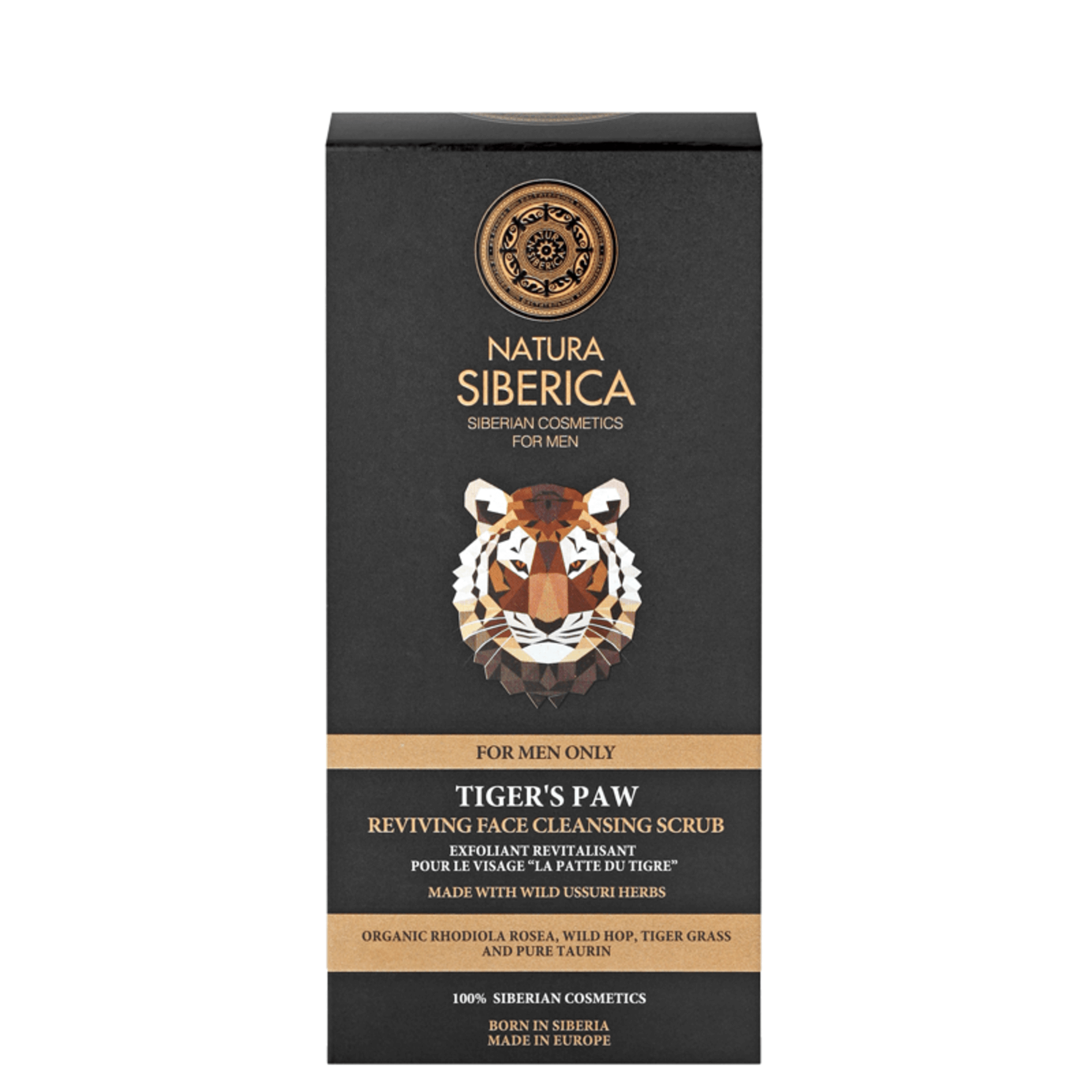 Natura Siberica MEN Revitalizační čistící peeling - Tygří tlapa 150 ml