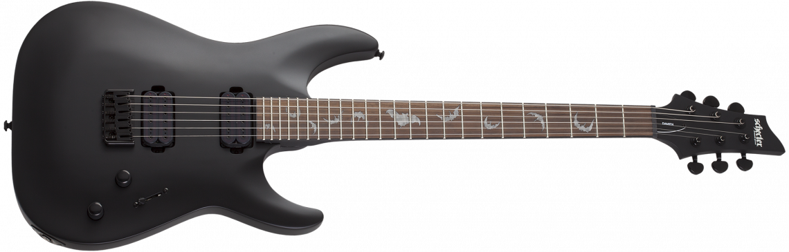 Schecter Damien-6 - Satin Black