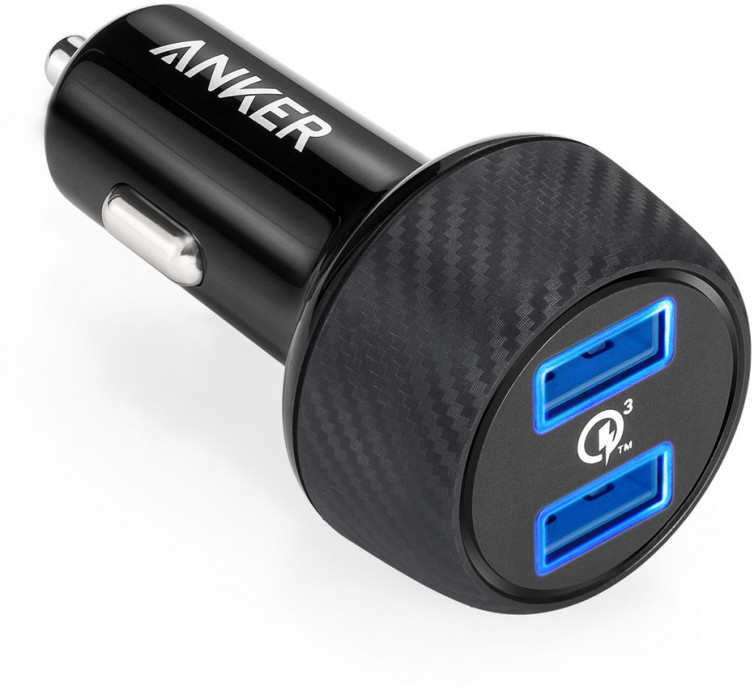 Anker PowerDrive Speed se dvěma Quick Charge 3.0 porty