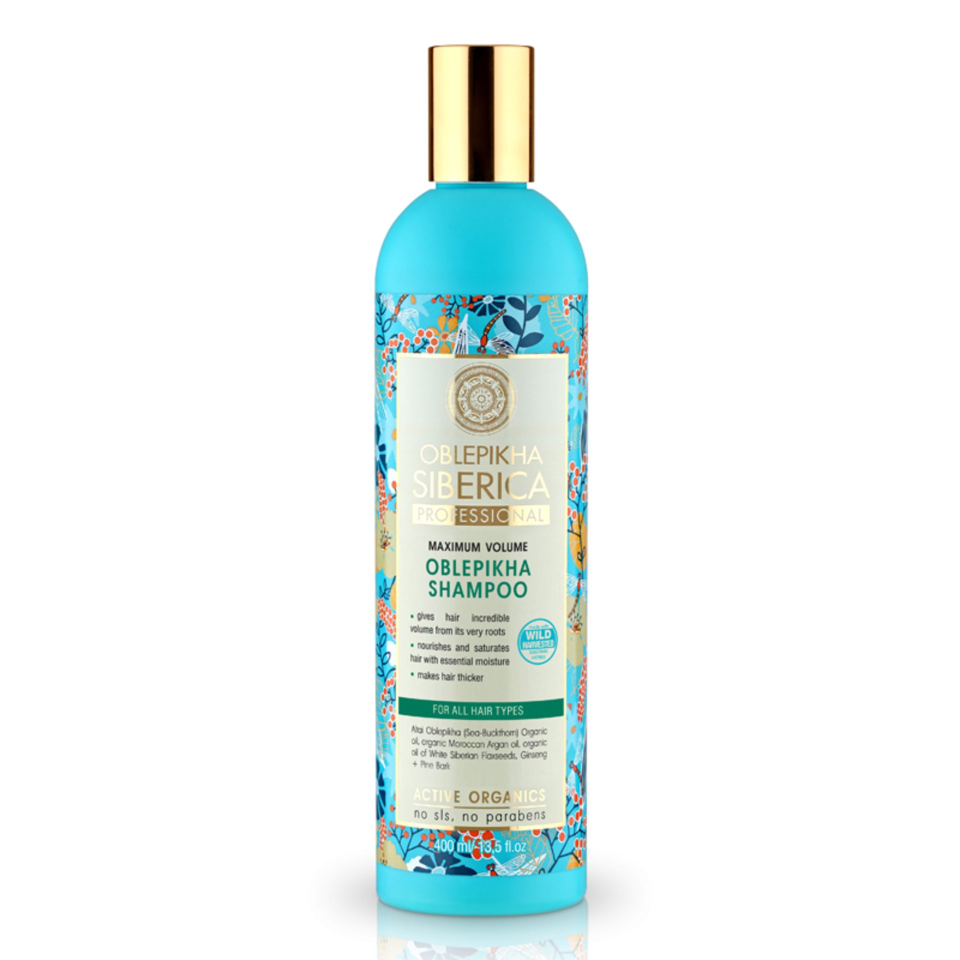 Natura Siberica Rakytníkový šampon pro všechny typy vlasů 400 ml