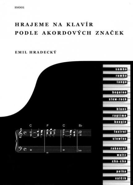 Publikace Hrajeme na klavír podle akordových značek - Emil Hradecký