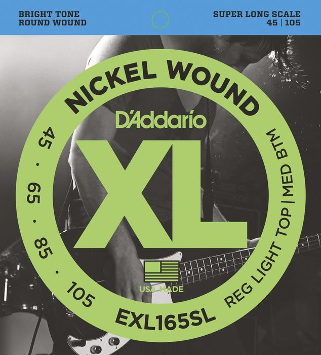 D'Addario EXL165SL Super Long Scale - .045 - .105