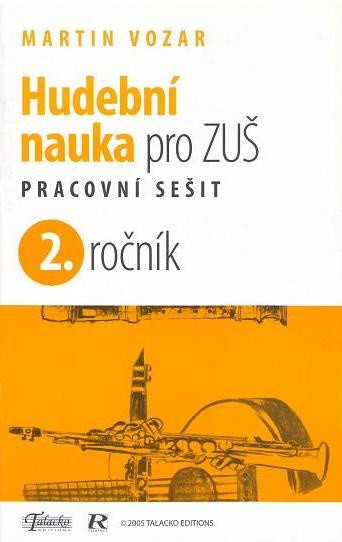 Publikace Hudební nauka pro ZUŠ 2. ročník - Martin Vozar
