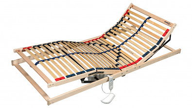 Lamelový rošt Postelia STANDARD 28 HN Motor 200 x 80 cm - motorové polohování hlavové a nožní části, 1 x motor, kabelový ovladač