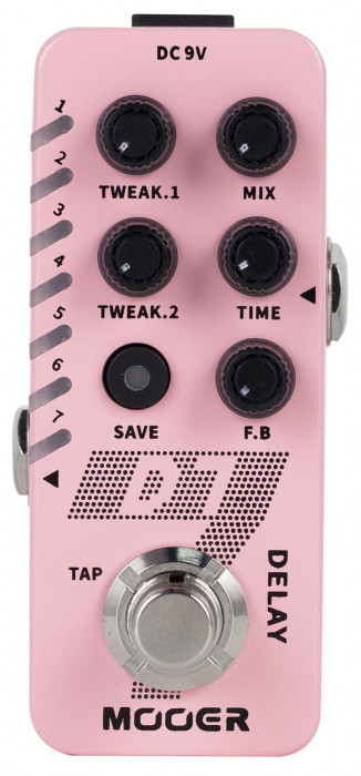 Mooer D7 Delay - Multi-Delay / Looper