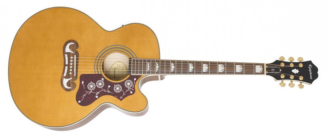 Epiphone J-200 EC Studio - Vintage Natural