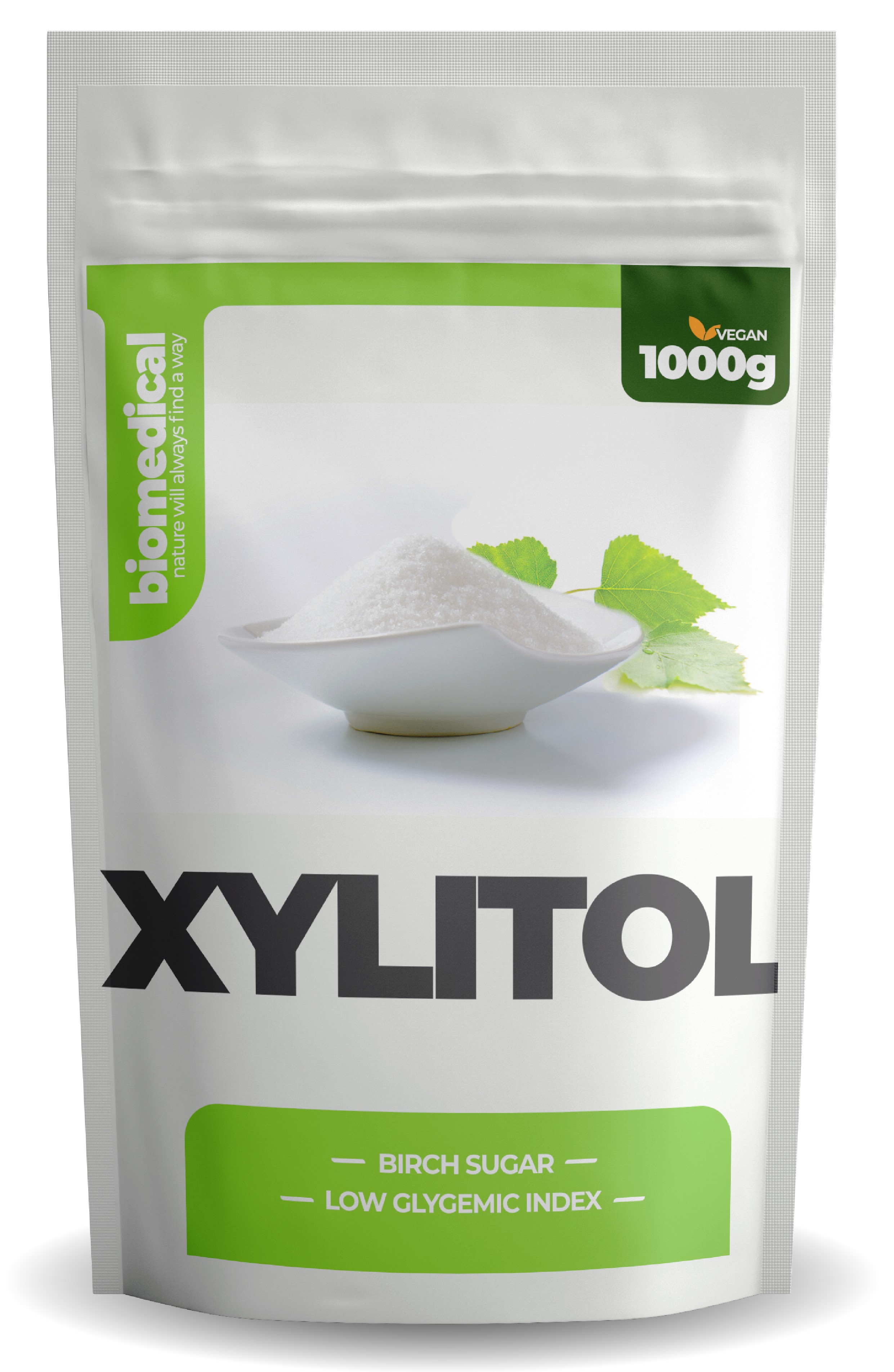 Xylitol - březový cukr Natural 500g