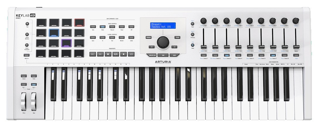 Arturia KeyLab 61 MkII White