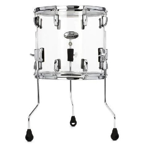 Pearl CRB1816F/C730 Crystal Beat 18”x16” - Ultra Clear Acrylic