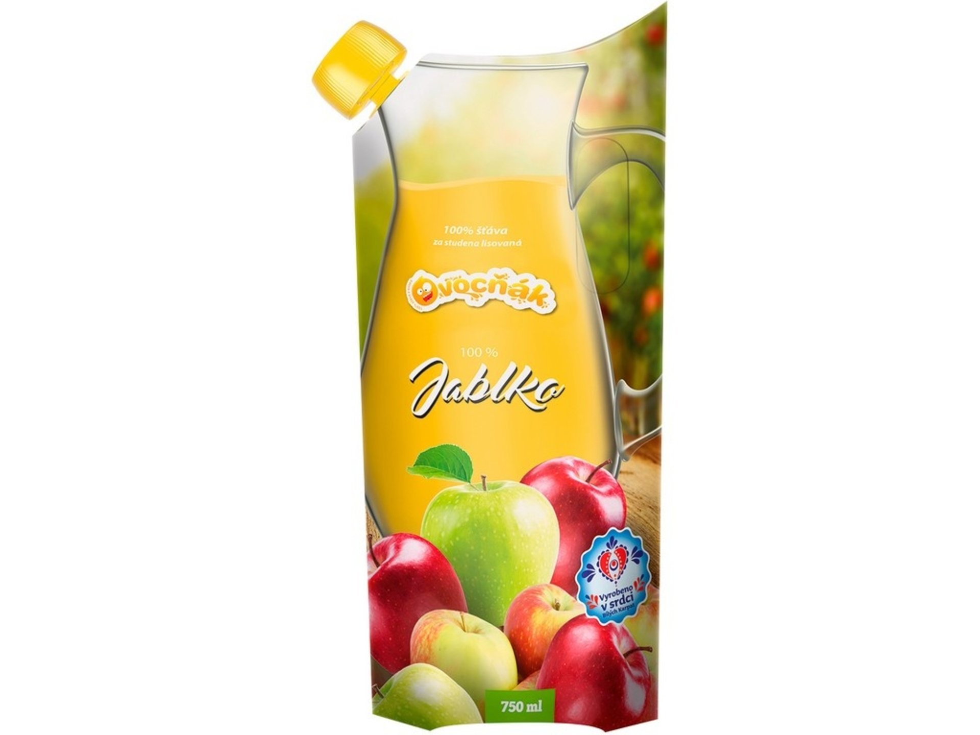Ovocňák Mošt jablko 100% 750 ml