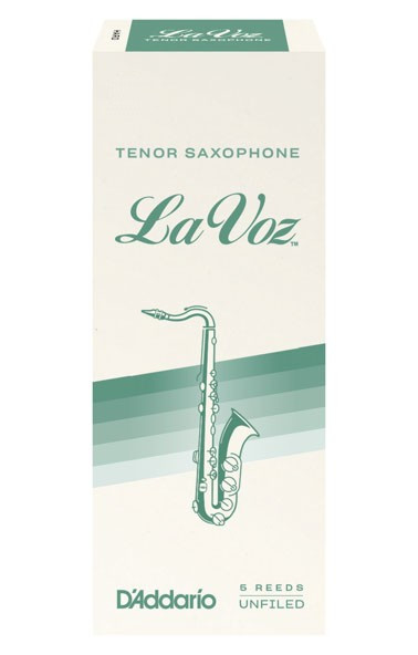 Rico RKC05MD La Voz Tenor Saxophone Reeds Medium - 5 Box