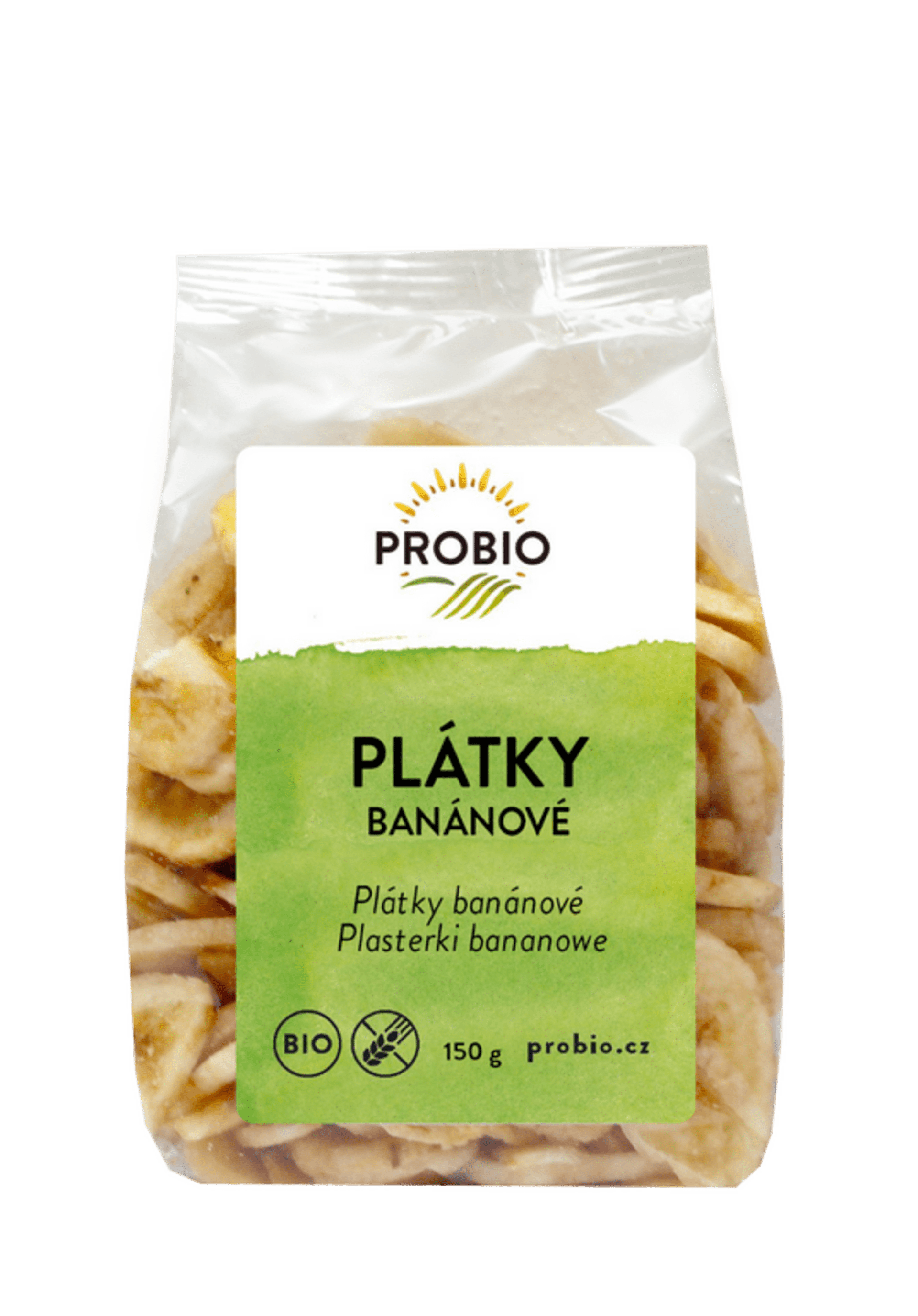 PROBIO Banánové plátky BIO 150 g