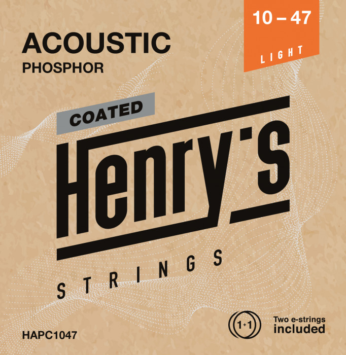 Henry’s HAPC1047 Coated Acoustic Phosphor - 010“ - 047”