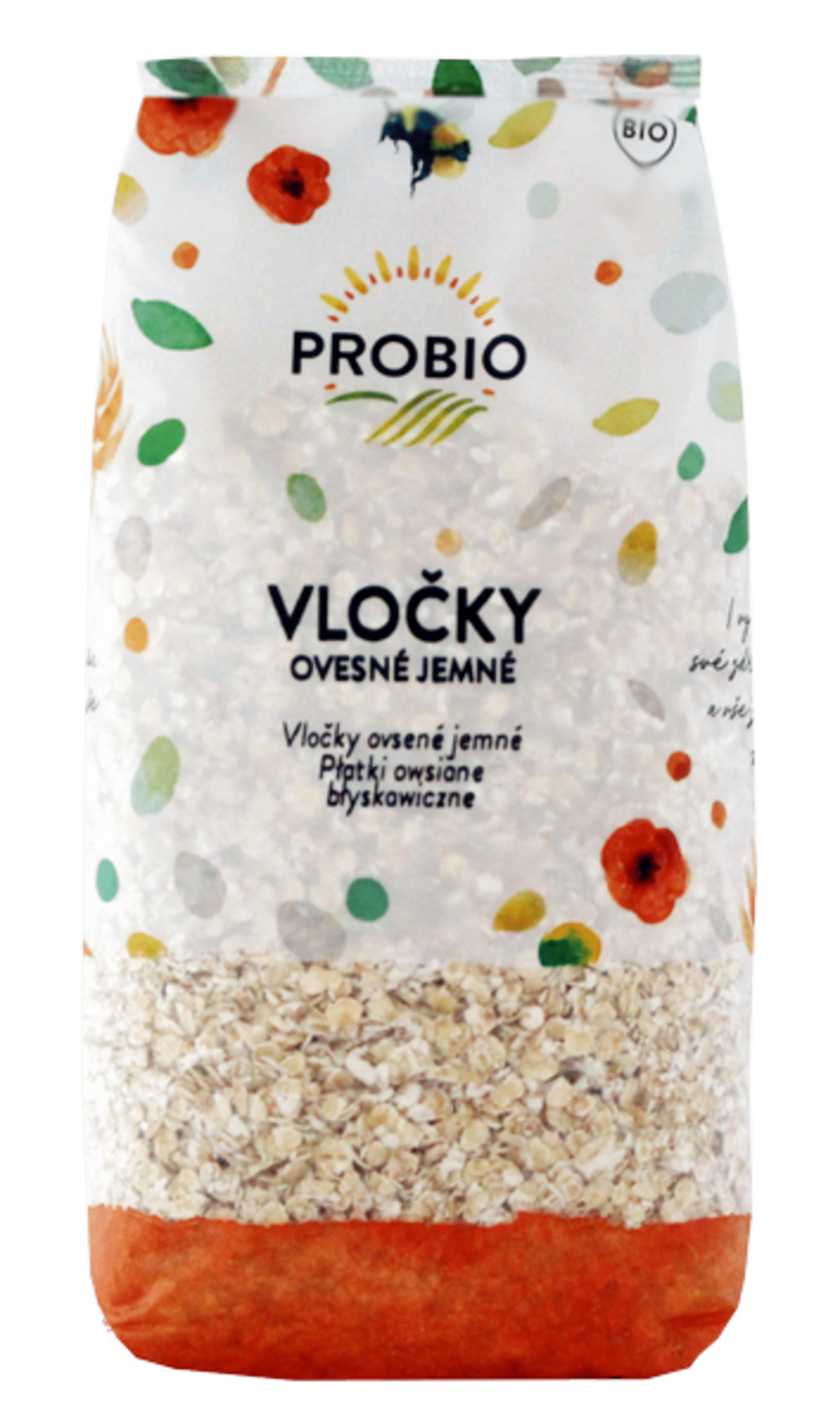 PROBIO Ovesné vločky jemné BIO 500 g