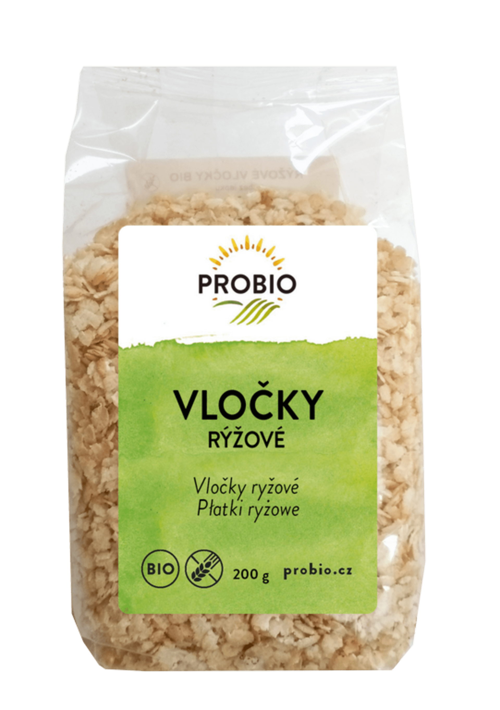 PROBIO Vločky rýžové BIO 200 g