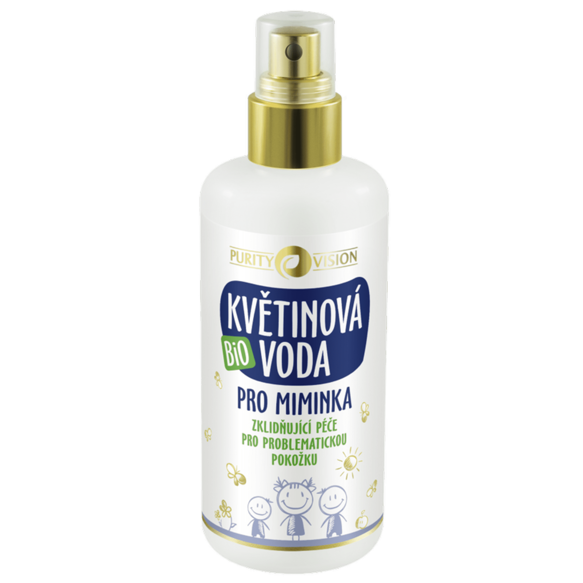 Purity Vision Květinová voda pro miminka BIO 200 ml
