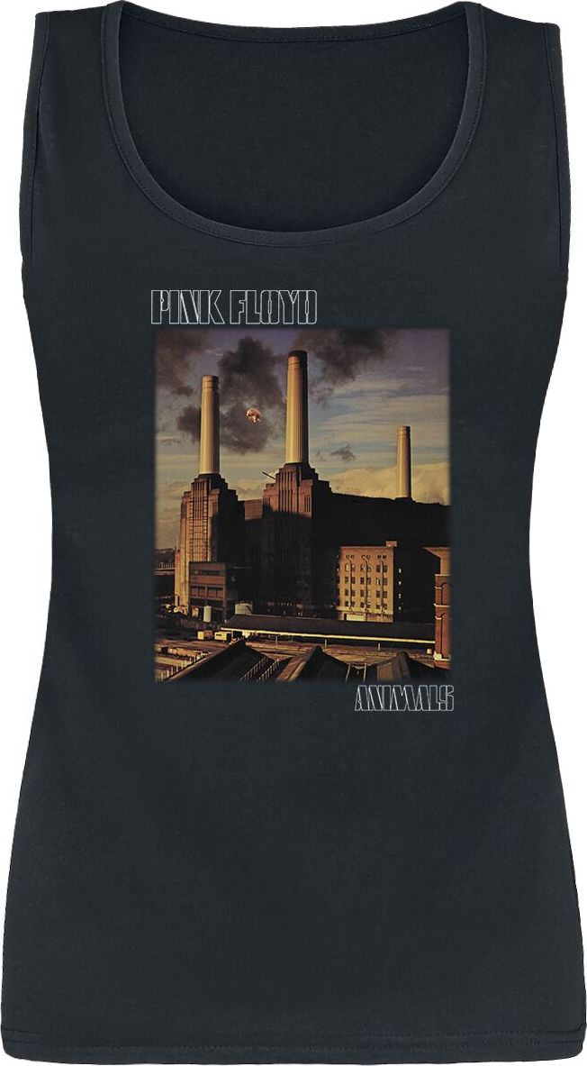 Pink Floyd Animals Dámský top černá